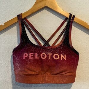 Peloton Sunrise Fade Strappy Bra - XS Extra Small